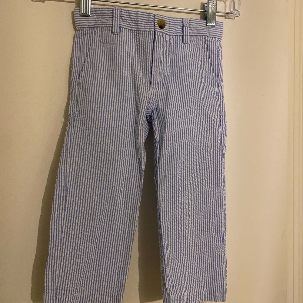 Janie and Jack Striped Seersucker Pant - 2T Never Worn - Picture 4 of 6